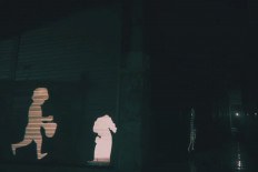 A scene from 'Rekonstruksi' by Bombo as part of Humanity Youth Festival.