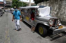 Hungry and homeless: Philippine 'jeepney' drivers hit by virus