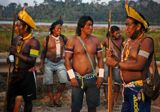 Brazil indigenous protesters demand help against virus