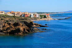 The Cap d'Agde resort in the Herault region (pictured), hugely popular among naturists, saw 38 positive tests on Monday and another 57 on Wednesday, the regional health authority said.