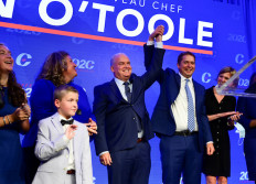 Canada's Conservatives pick O'Toole to challenge PM Trudeau