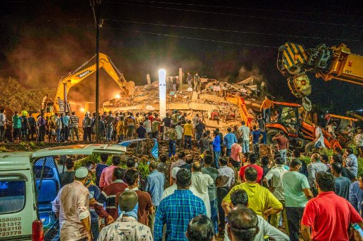 One Dead, Scores Feared Trapped In India Building Collapse - World ...