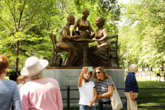 NY's Central Park inaugurates statue of 'real women,' a first