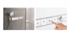 Helping your kitchen chores: Top German brand hansgrohe has introduced unprecedented freedom of movement to the kitchen in the form of its Metris Select kitchen mixer, allowing you to turn the water on and off more easily in between washing dishes without dirtying the mixer.