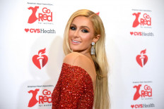 Paris Hilton attends The American Heart Association's Go Red for Women Red Dress Collection 2020 at Hammerstein Ballroom on February 5, 2020 in New York City. 