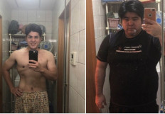 Social media users shocked at Japanese man before and after pictures