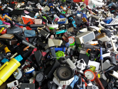 Electronic waste is pictured in this file photo.