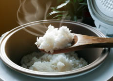 The most convenient way is to cook rice in an electric cooker.
