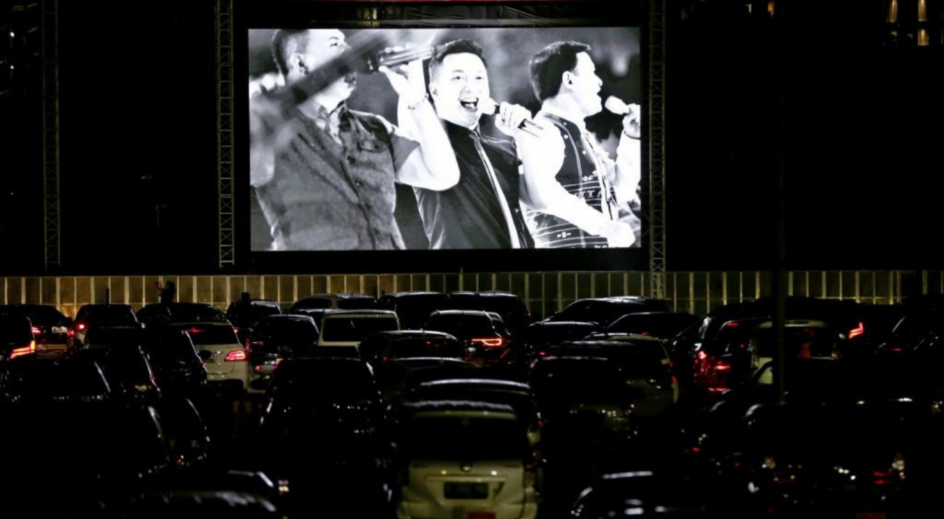 Jakarta’s first drive-in concert