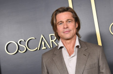 US actor Brad Pitt arrives for the 2020 Oscars Nominees Luncheon at the Dolby theater in Hollywood on January 27, 2020. 
