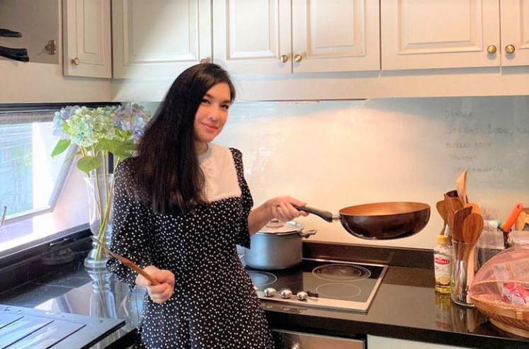 Cooking with love: Thai celebrity Chayada 