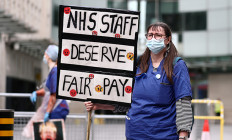 Second UK lockdown? COVID hospital admissions double every eight days