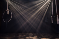 South Koreans defy virus to attend drive-in circus