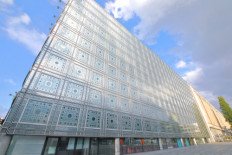 The Arab World Institute in Paris, France.