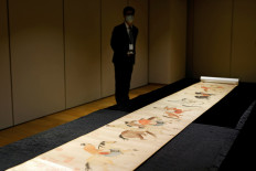 Rare 700-year-old Chinese Scroll goes under the hammer in Hong Kong