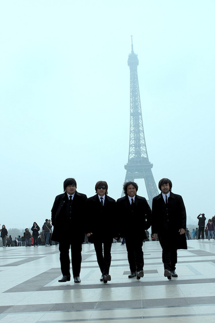 Indonesia’s fab four: The members of G-Pluck, (from left) Awan 