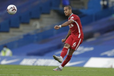 Liverpool's Thiago tests positive for COVID-19