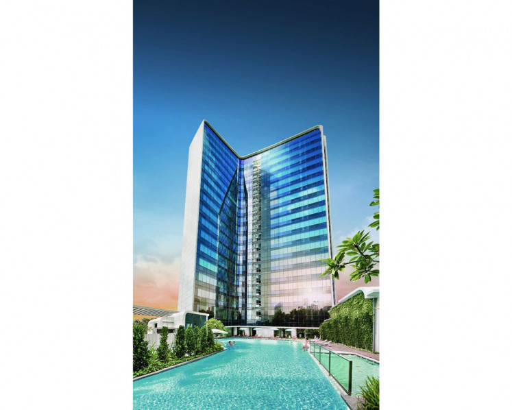 Alba is designed by Bernardo Fort-Brescia of Arquitectonica. Photo courtesy: Far East Organization