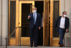 Trump leaves hospital to fly back to a White House hard hit by coronavirus