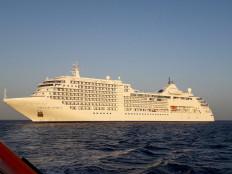 The Silver Spirit cruise ship is pictured on Sept.29, during a 4-day voyage between King Abdullah Economic City and two Red Sea Islands. In August, the cruise liner Silver Spirit began offering tours along the unspoilt coastline which the petro-state aspires to turn into a global tourism and investment hotspot as part of a plan to reduce reliance on oil revenue. Chartered by a company owned by the Saudi Public Investment Fund, the luxury ship offers a window into multi-billion-dollar 