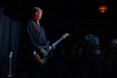 Thurston Moore performs onstage at the Zebulon on December 15, 2019 in Los Angeles, California. 