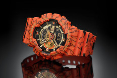 Dubbed GA-110JDB-1A4, the G-SHOCK x Dragon Ball Z watch is encased in neon orange GA-110 casing with a strap of the same color.