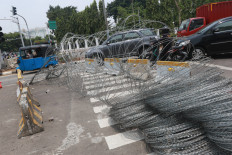 18,000 security personnel deployed amid jobs law protests in Jakarta