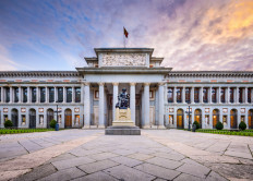 Prado Museum in Madrid, Spain.