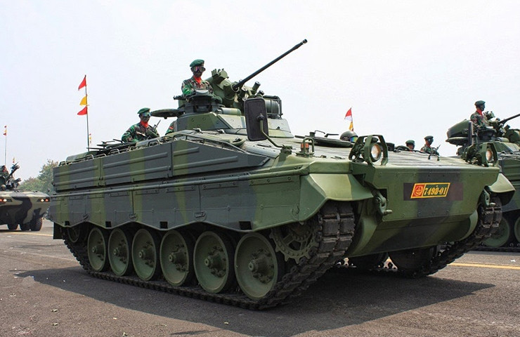 Marder 1A3 infantry fighting vehicle
