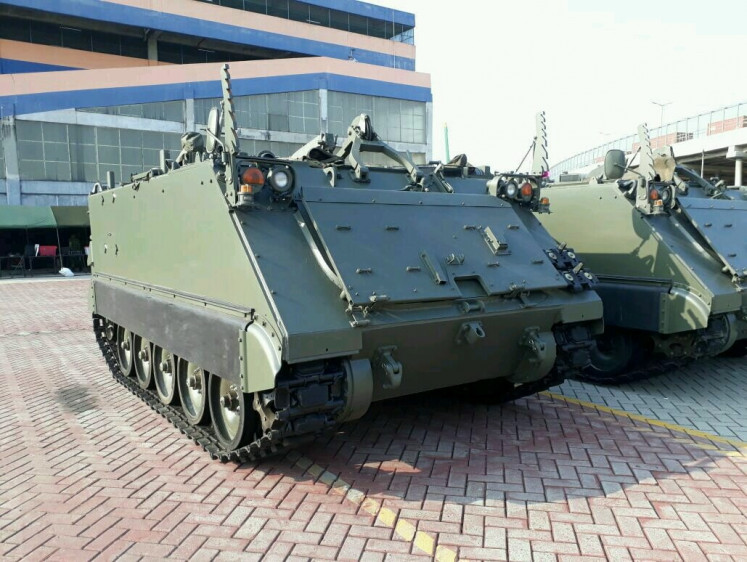 M113A1 armored personnel carrier