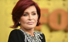 British personality Sharon Osbourne arrives for the 71st Emmy Awards at the Microsoft Theatre in Los Angeles on September 22, 2019.