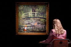Banksy take on Monet masterpiece sells for £7.6 million