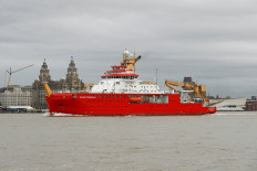 Britain's new polar ship, the Sir David Attenborough, set for sea trials