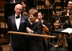 Music, and work, never stop for New York Philharmonic's Borda