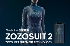 Online fashion retailer Zozo's body-measuring suit 'Zozosuit 2' is seen in this still image taken on October 29, 2020 from animation.  