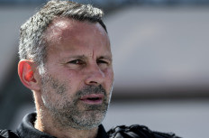 Wales head coach Ryan Gigs looks on prior the Euro 2020 qualification football match between Croatia and Wales at Gradski vrt stadium in Osijek on June 8, 2019.
