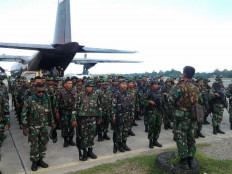 Army Military Police name eight soldiers suspects in Intan Jaya house fire