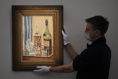 Churchill whisky painting fetches almost £1 million