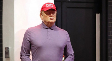 Madame Tussauds transforms Trump into golfer