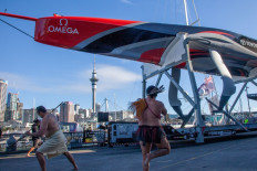  Is it a boat, is it a plane? Team NZ launch America's Cup 'flying machine' 