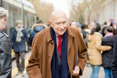 Beppe Modenese during the Fall/Winter Milan Fashion Week in Milan, Italy, on Feb. 25, 2016.