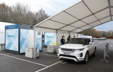 The Express Test testing facility is seen at Gatwick airport, amid the coronavirus disease (COVID-19) outbreak, in Crawley, Britain,  on November 27, 2020. 