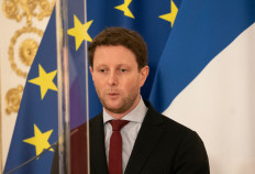 French minister for European affairs Clement Beaune speaks at a press conference in Vienna, Austria, on Nov.9, 2020.