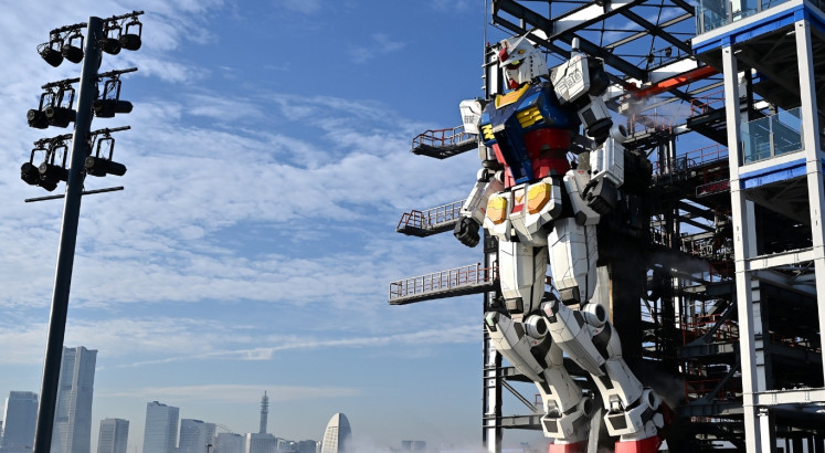 Giant Gundam robot revealed in Japan
