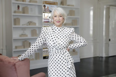 Helen Mirren joins LOréal Paris to celebrate the launch of Age Perfect Cosmetics on March 3, 2020 in Beverly Hills, California. 