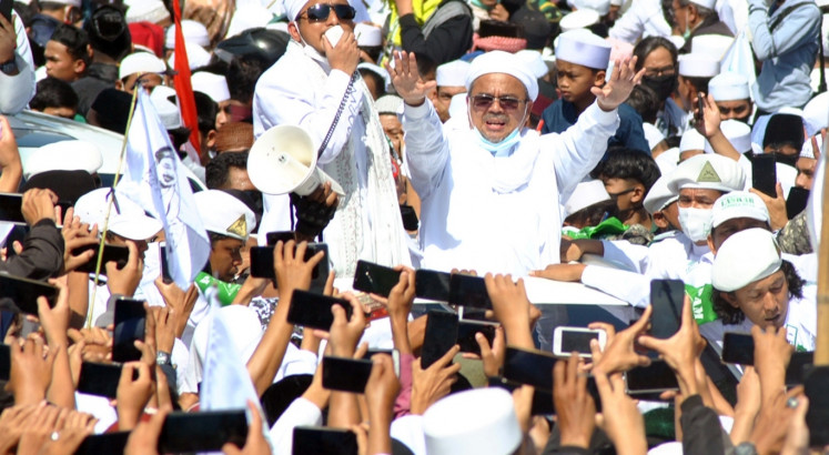 Rizieq Shihab named suspect for health protocol violation