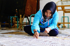 Learning center aims to improve batik industry, create jobs 