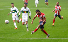  Atletico Madrid's Diego Costa in action during La Liga match against Elche held at the Wanda Metropolitano, Madrid on Saturday.