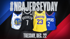 NBA Jersey Day coincides with the 2020 KIA NBA Tip-Off. Be sure to watch them on Champions TV, currently available on vidio.com. 