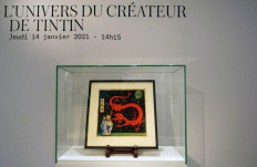 After years in a drawer, Tintin painting tipped to fetch over 2 million euros